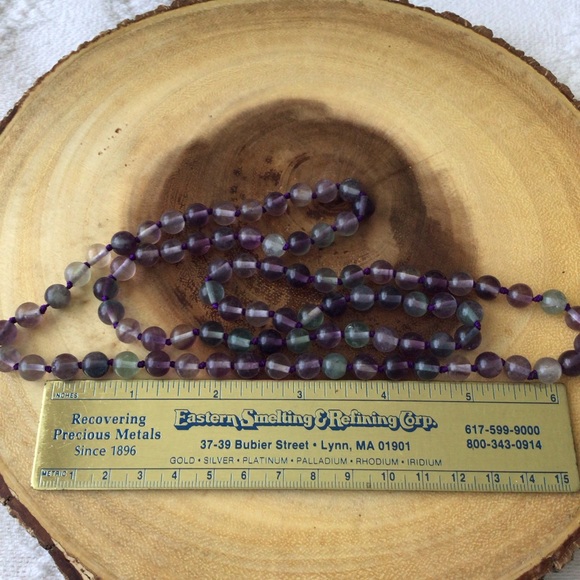 Fluorite beads/necklace - Picture 6 of 7